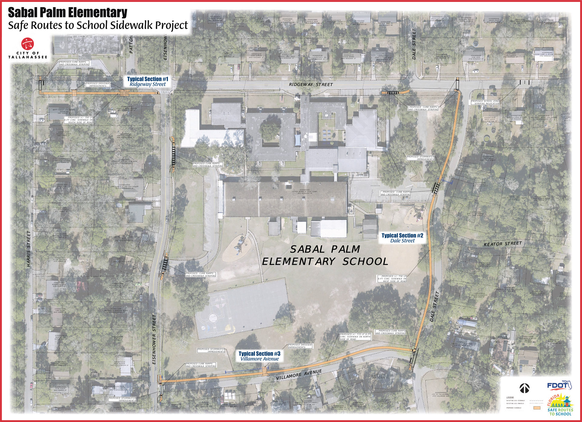 a map of the project area