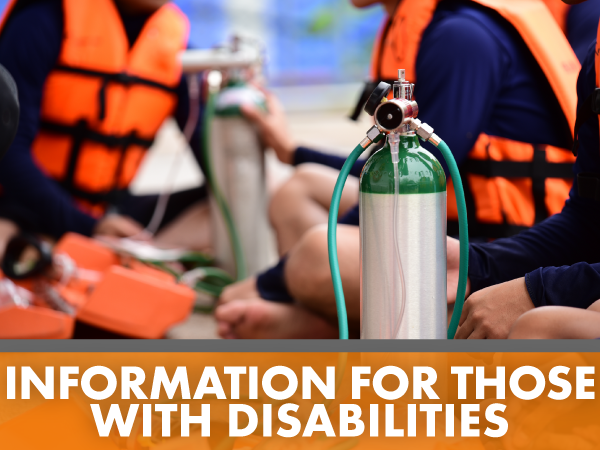 Information for those with disabilities